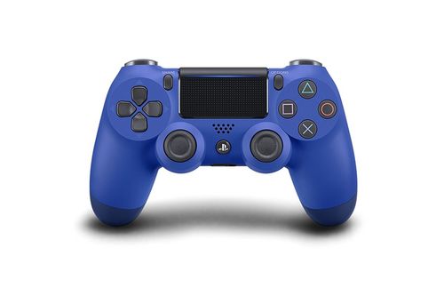 dualshock 4 wireless controller - The wireless controller is blue