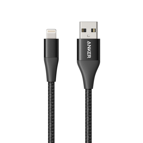 anker cable lightning - PowerLine+ II Lightning Cable 1 meter black and red