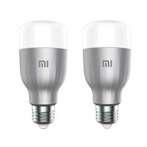 mi led smart bulb - white and color 2 - pack