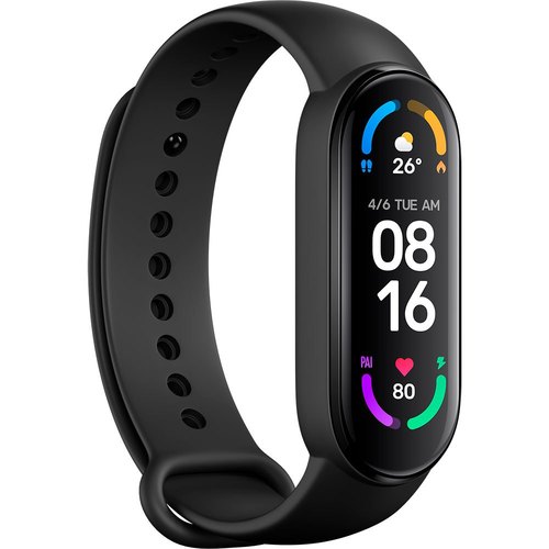 Xiaomi Mi Band 6 Activity Tracker - 30 fitness modes: Treadmill, Outdoor running, Cycling, Walking, Pool swimming, Indoor cycling, Yoga & More Heart rate and Sleep Monitoring Breathing Exercises Screen Size: 1.56