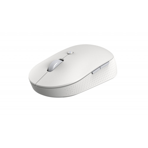 XIAOMI MI DUAL MODE WIRELESS MOUSE SILENT EDITION - - Simple and elegant design- Side button, quiet operation- Connectivity: Bluetooth & 2.4GHz Dual Mode Connect- Dimensions:113 × 60 × 36mm- Weight: 60g (batteries including)- Battery: 2x AAA