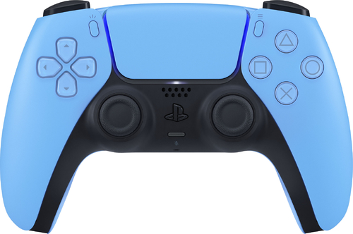 Sony PS5 DualSense Wireless Controller - Starlight Blue - Discover a deeper, highly immersive gaming experience Built-in microphone and headset jack Built-in battery Integrated speaker Motion sensor comfortable design