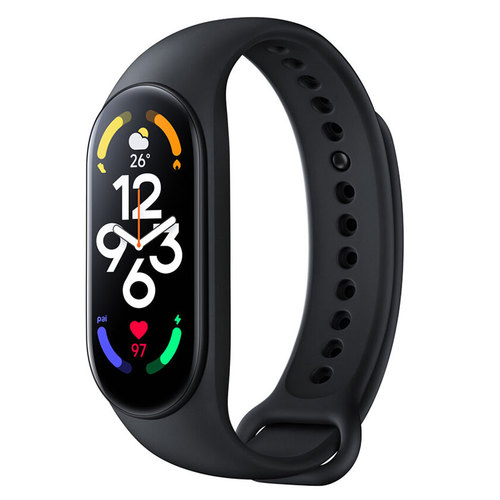 Xiaomi Smart Band 7 - Crisp & Clear Full AMOLED Display All-day Blood Oxygen Saturation Monitoring Rich Watch Faces Ultra Long Battery Life 100+ Sports Modes Water Resistant up to 50m Reliable Sleep Information Recording Magnetic Charging