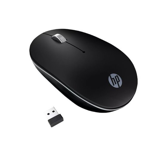 HP S1500 Wireless mouse - High-definition optical sensor with dual dPi changes at the click of a button  Functional design contours to the shape of your palm for optimised control  Fosters 2.4GHz connection that provides the ultimate freedom and mobility  Ensures precision and smooth accuracy for optimal performance and productivity.