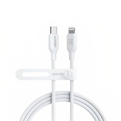 Anker 542 USB-C to Lightning cable 1M - 1M Supports up to 30W charging, enough to power your iPhone or iPad at high speed. Eco-Friendly Design 30W Power Delivery Wide Compatibility Extremely Bendable Eco-Friendly Charge Reducing Plastic for a Greener Future