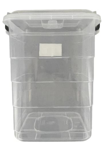 Transparent Food Container - These are the food-safe plastic containers that the FDA has deemed appropriate for safe food storage, with tight fitting lid to keep food fresh and avoiding dust and insects,