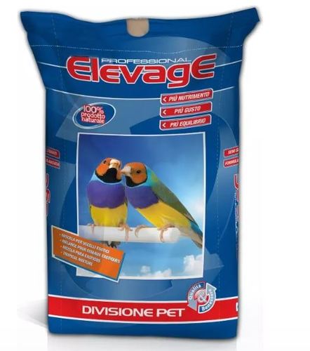 Elevage small birds mix 20kg - Is a basic mixture for small birds. You can use it as a bse for your own mixtures