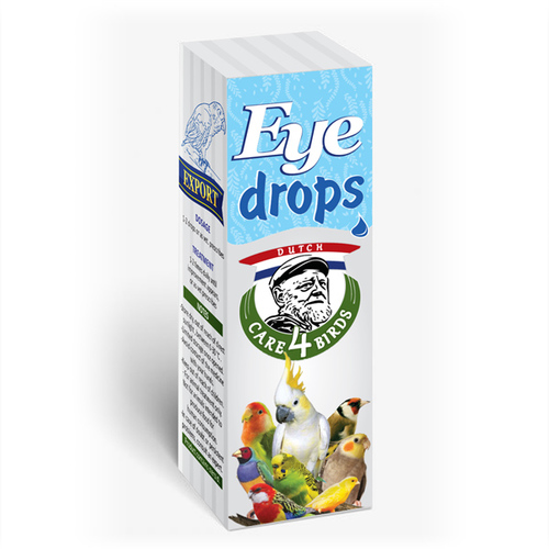 Eye drops - all kinds of infections; eye or ear diseases caused by gram +ve and -ve bacteria 
 Dosage 1-2 drops or as vet. prescribes 
 Treatment 1-2 times daily until improvement appears,