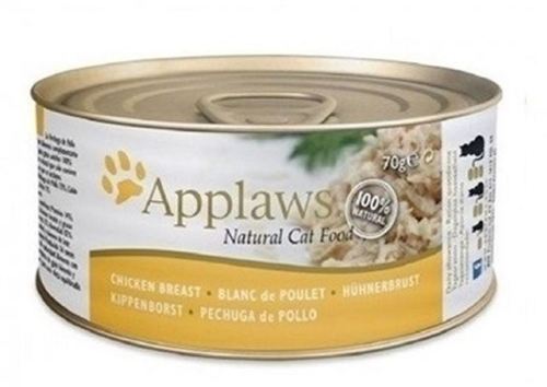 PET SHOP  - Applaws adult Cat wet food deferent flavor  70G - At Applaws, we believe that making pet food matters. It’s all we do. We believe and trust in the goodness of a food that starts with the highest quality ingredients. We call it natural simplicity.  Natural source of Omega 3 & 6 This helps with any condition that causes inflammation of the heart, kidneys, skin, and joints. A Natural Source Of Taurine essential for proper function for the heart and eye health