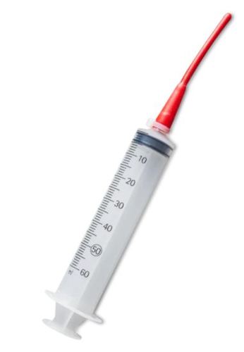 Hand feeding syringe wit  Special soft tube