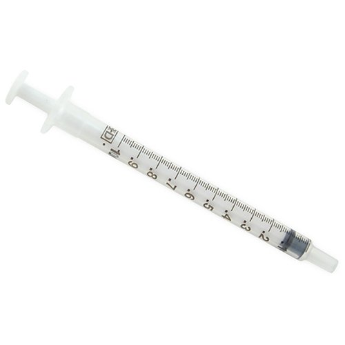 1, 3 & 5 ml syringe for baby birds