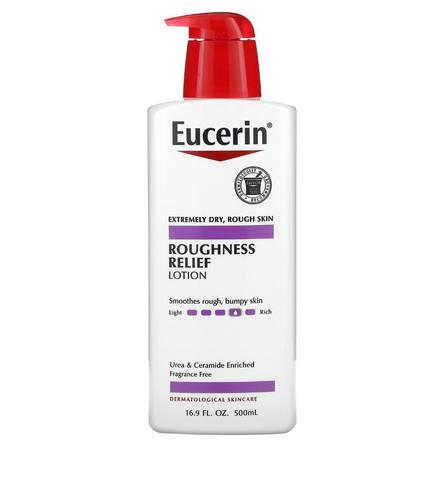 Domo Kuwait - Eucerin Anti-Roughness Paint - The Description:A Specialized Formula That Moisturizes and Exfoliates Extremely Dry, Rough, and Uneven Skin.* Rich in Urea, It Improves the Condition of Extremely Dry, Rough and Wrinkled Skin* It Also Contains Natural Moisturizing Factors: A Combination of Moisturizing Ingredients Found Naturally in the Skin That Moisturizes Intensely.* Skin Care From Dermatological Diseases*Free of Fragrances, Dyes and Parabens* Provides Skin With 48-Hour Hydration