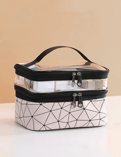 Domo Kuwait - Double layer Makeup bag