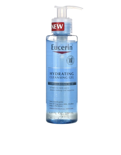 Domo Kuwait - Eucerin, Hydrating cleasing Gel +Hyaluronic Acid