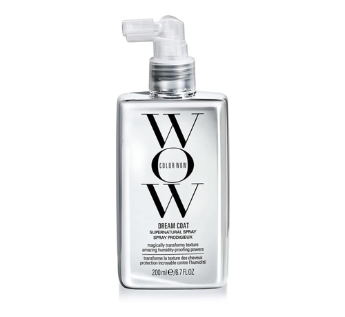 دومو كويت  - COLOR WOW Dream Coat Supernatural Spray - بخاخ مضاد للتجعد يعزل الماء عن الشعر حتى في أسوأ ظروف الرطوبةيعمل البوليمر المفعّل بالحرارة على ضغط وتمليس خصلات الشعر للحفاظ على شكلها لا يعمل مثل سيروم 