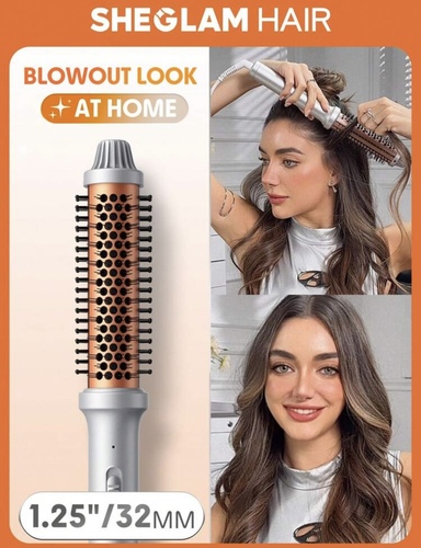 SHEGLAM Smart Styling Brush – Volume & Shine Without Air