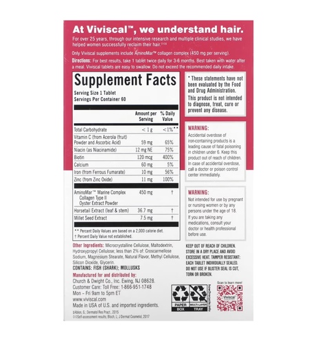 Vaviscal Hair growth supplement