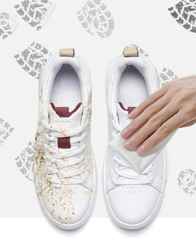 Wet wipes for cleaning shoes
