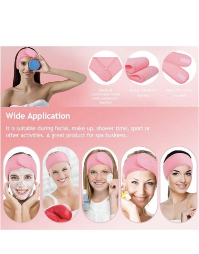 easy use adjustable makeup headband