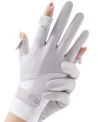 Sun protection breathable gloves
