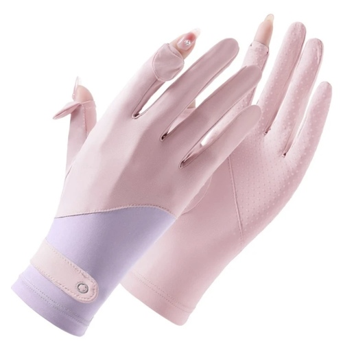 Sun protection breathable gloves