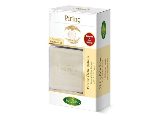 Pirinc soap with rice extract - Deeply Moisturizes the Skin Brightens and Evens Skin Tone Fights Signs of Aging Soothes the Skin and Reduces Inflammation Gently Cleanses the Skin