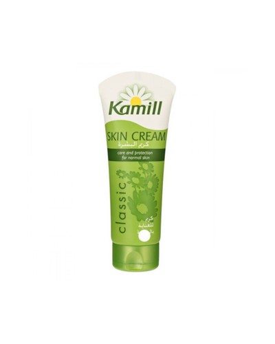 Classic Skin Cream 100ml - ChatGPT said:Camil Classic Cream for Skin 100ml offers the following benefits:


Long-lasting hydration: Keeps the skin soft and flexible throughout the day.


Soothes the skin: Contains chamomile extract, which calms the skin and reduces redness.


Natural protection: Protects the skin from dryness and harmful environmental factors.


Suitable for sensitive skin: Free from harmful ingredients like artificial colors and mineral oils.


Ideal for daily use on the face, hands, and body.