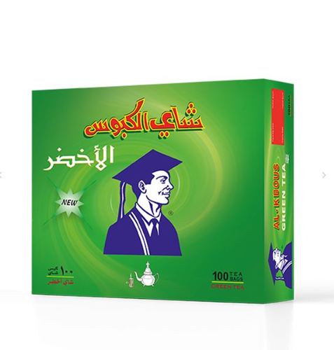 Al-Kbous green tea 100 bags