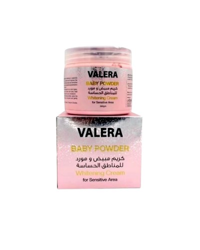 Valera whitening and brightening cream for sensitive areas - 🌟 Benefits of Valera Cream for Sensitive Areas:
Skin Brightening and Even Tone:
Works to reduce pigmentation and gradually even out skin tone.
Moisturizes the Skin:
Provides softness and elasticity to the skin, reducing dryness and flakiness.
Suitable for Sensitive Skin:
Its gentle formula is safe for daily use on sensitive skin.
Free from Harmful Chemicals:
Contains natural ingredients, making it a safe choice for regular use.
🧴 How to Use:
Cleanse and dry the area to be treated.
Apply an appropriate amount of cream to the area and gently massage until fully absorbed.
Repeat twice a day for best results.