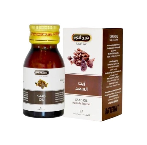Hemani Sa'ad Oil 30 ml - Benefits :
Reduces unwanted hair growth with regular use.
Moisturizes the skin and soothes irritation after hair removal.
Suitable for sensitive skin.
Has anti-bacterial and anti-inflammatory properties.
How to use: Apply daily or regularly after hair removal.