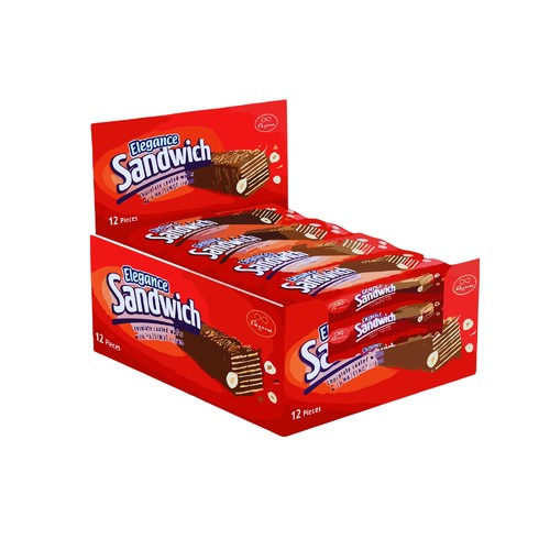 12 Chocolate and Hazelnut Sandwich Biscuits