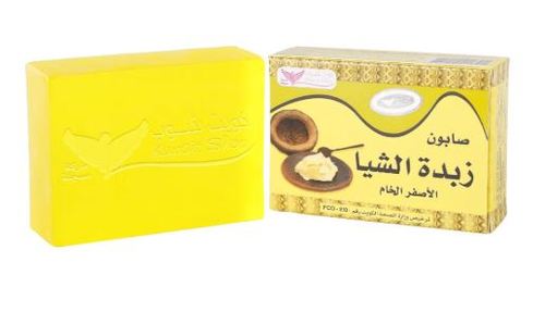 Raw Yellow Shea Butter Soap Kuwait Shop 100g