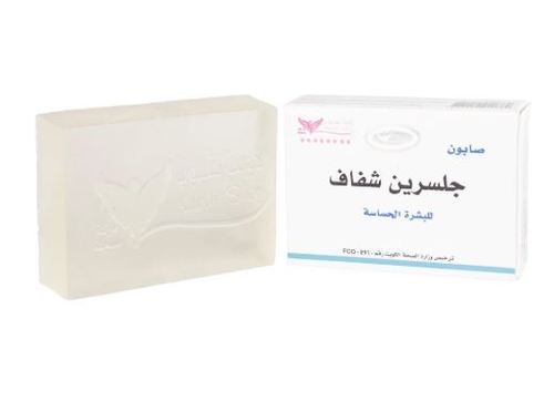 صابون جلسرين شفاف للبشره الحساسه كويت شوب 100 جرام