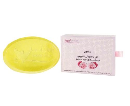 صابون الورد الكويتي الطبيعي كويت شوب 100 جرام