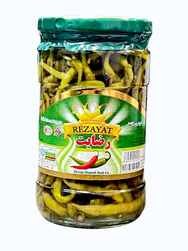 مخلل فلفل رضايت600 جرام