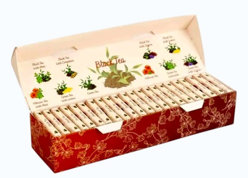 شاي نوره اسود عضوي 25 كيس