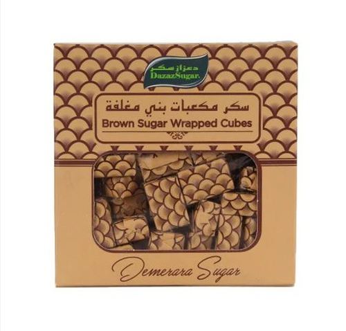 دعزاز سكر مكعبات بني 500 جرام