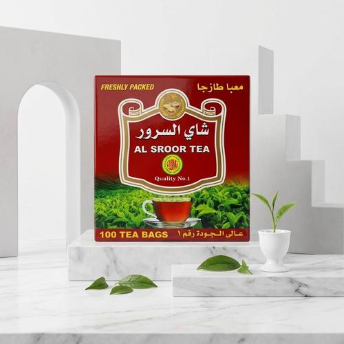 شاي السرور 100 كيس