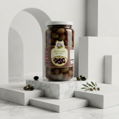 زيتون اسود القرية 1000 جرام