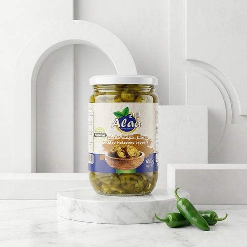 مخلل فليفلة هلابينو الاء 650 جرام