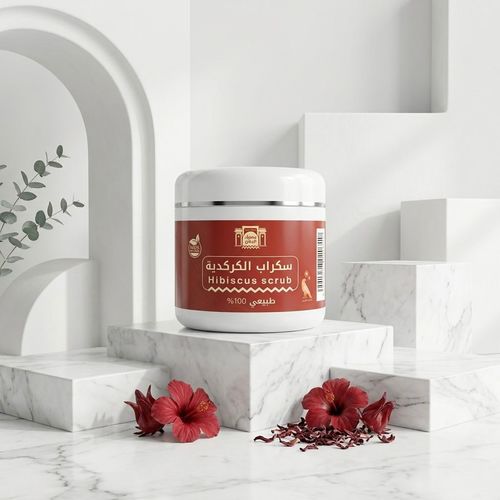 سكراب الكركديه سمراء اليمن - ✅ Benefits:

Exfoliates and removes dead skin


Helps brighten and even skin tone


Adds radiance and a healthy glow


Rich in antioxidants


Leaves skin soft and silky


Stimulates skin circulation

🧼 How to use:

Use on damp skin


Apply a suitable amount and scrub gently in circular motions


Leave for a few minutes


Rinse with water

📅 Use: 






2–3 times weekly ✨