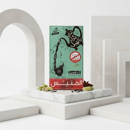 Manis Karak Tea with Cardamom, Sugar Free, 10 Bags