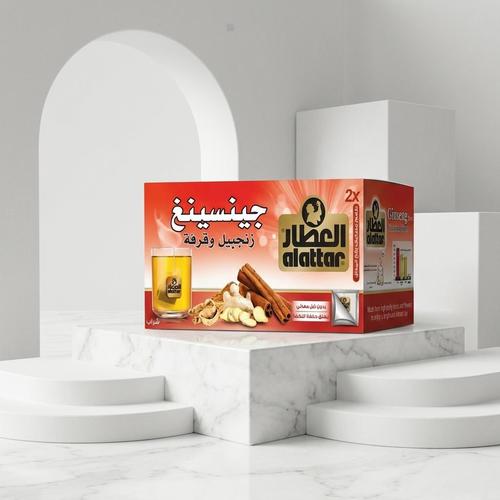 Ginseng tea attar