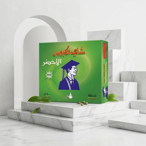 Al-Kbous green tea 100 bags