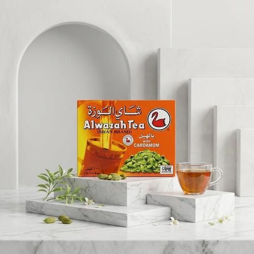 Alwazah tea with cardamom 100 bags