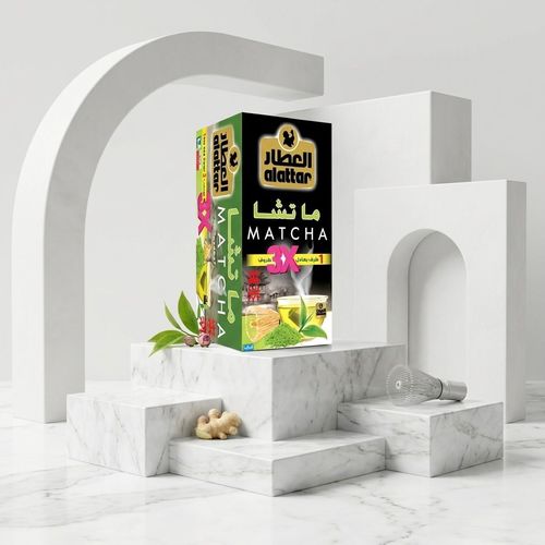 Matcha tea attar