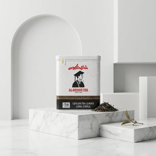 Al-Kbous tea, coarse, 400 grams, iron box