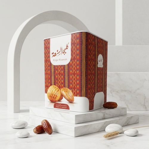 كليجا السنعة بدبس التمر علبه كبير