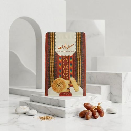 معمول السنعة بالتمر بدون سكركيس