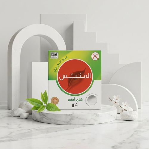 شاي المنيس الاخضر 100 كيس